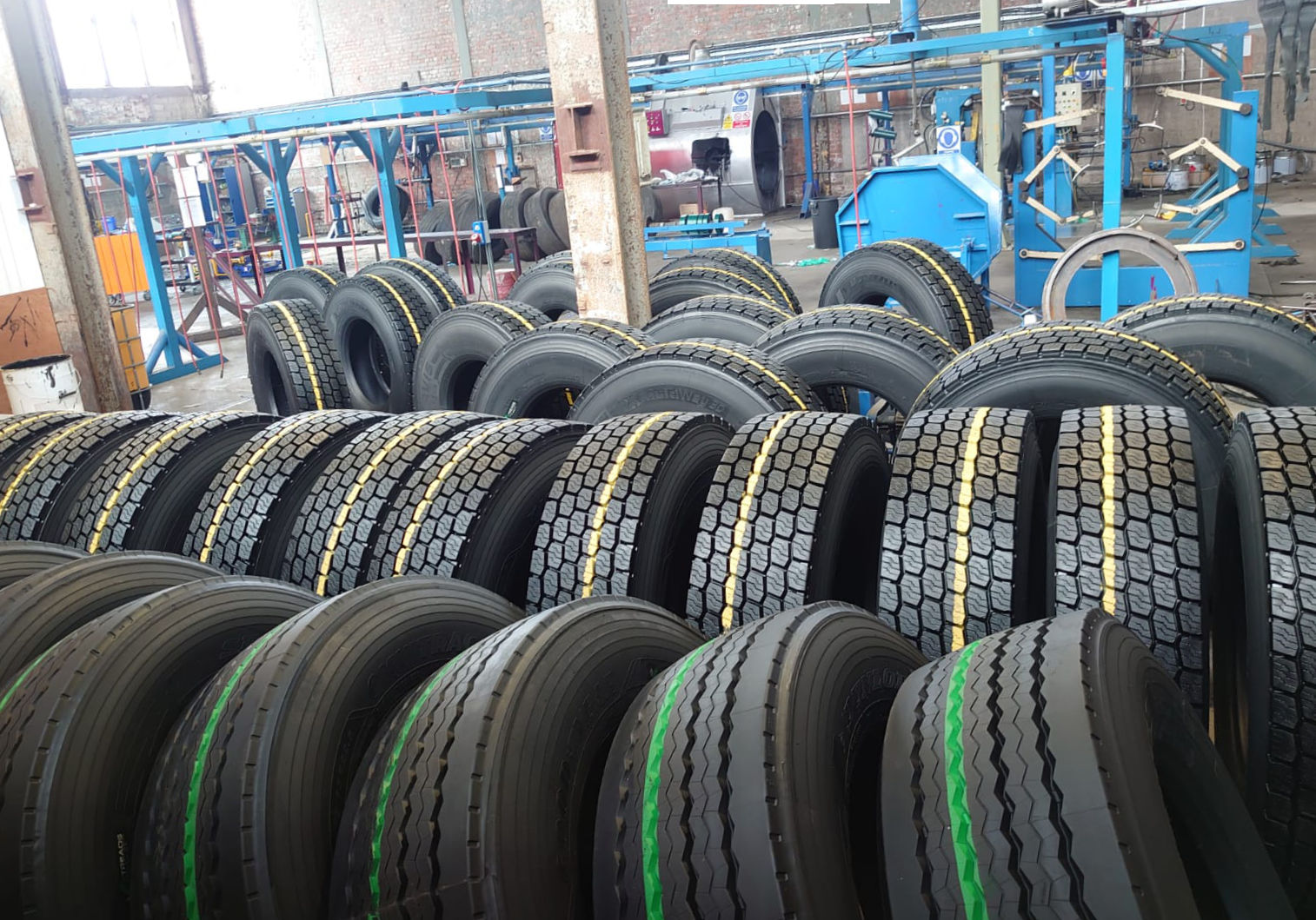 Truck tyre placeholder